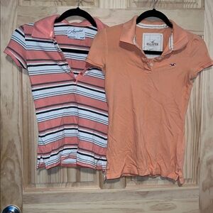 2 Piece Bundle Hollister & Aeropostale Size: Small Tee Shirts Pre-loved